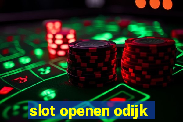 slot openen odijk