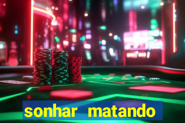 sonhar matando porco jogo do bicho