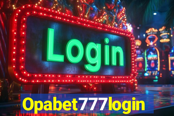 Opabet777login