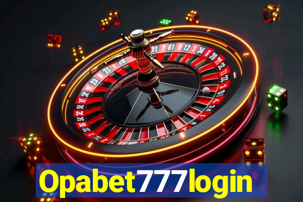 Opabet777login