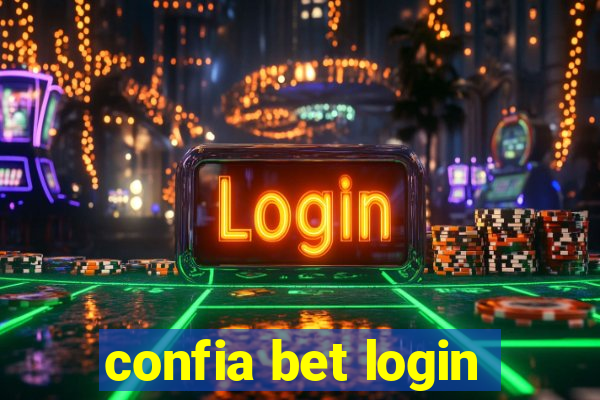 confia bet login