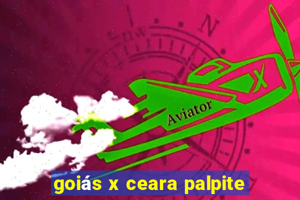 goiás x ceara palpite