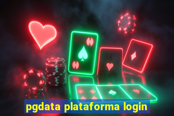 pgdata plataforma login