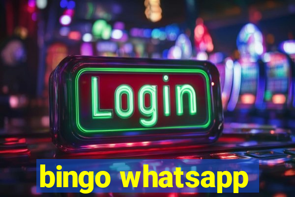 bingo whatsapp