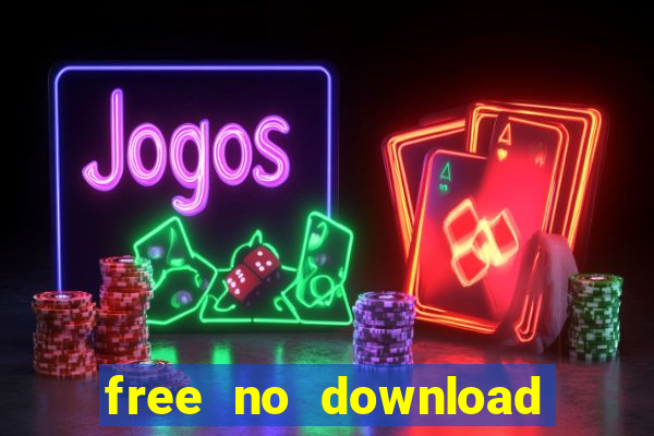 free no download slot machine games