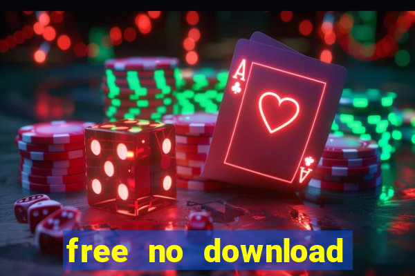 free no download slot machine games