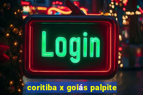 coritiba x goiás palpite