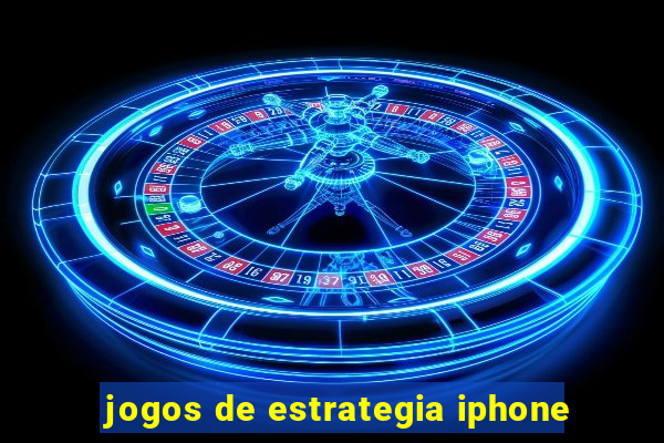 jogos de estrategia iphone