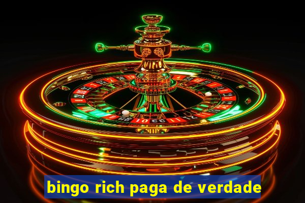 bingo rich paga de verdade