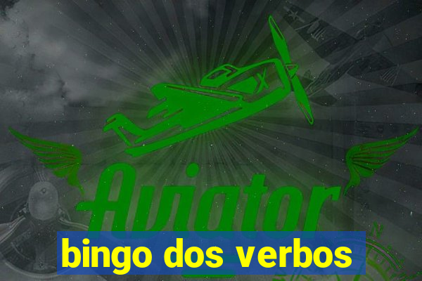 bingo dos verbos