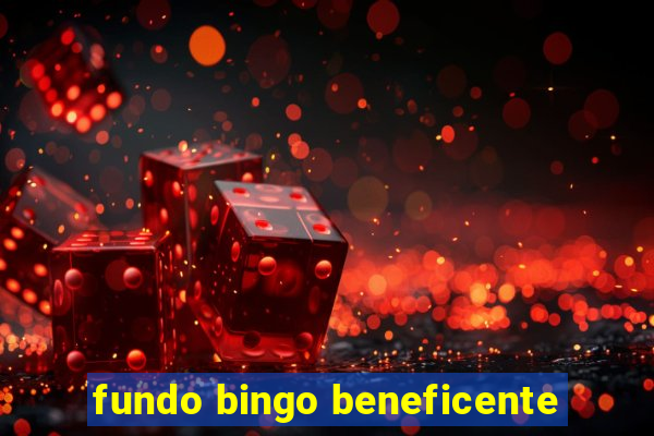 fundo bingo beneficente