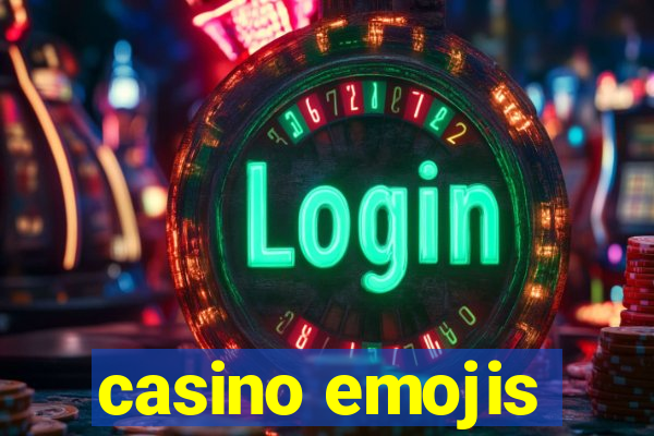 casino emojis