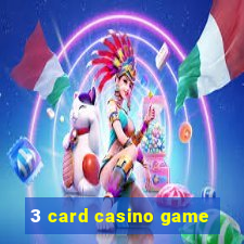 3 card casino game