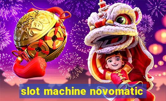 slot machine novomatic