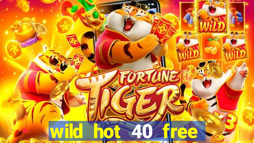 wild hot 40 free spins slot