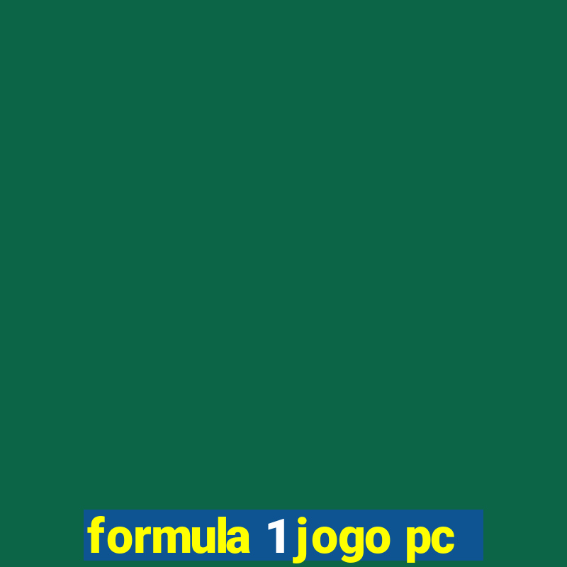 formula 1 jogo pc