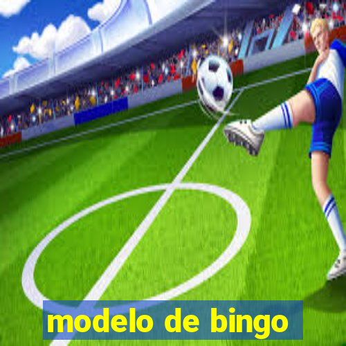 modelo de bingo