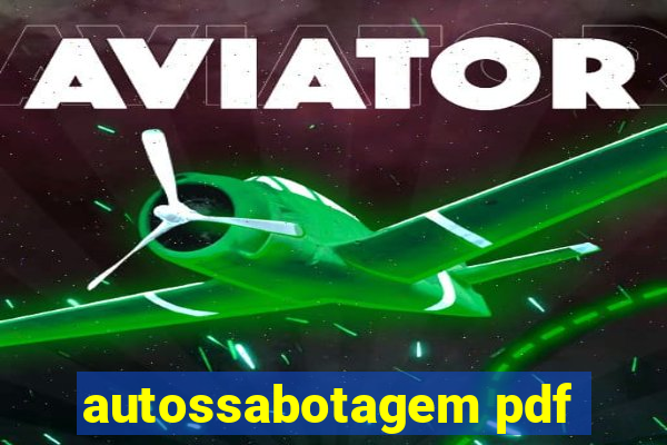 autossabotagem pdf