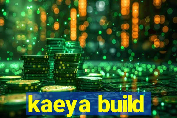 kaeya build