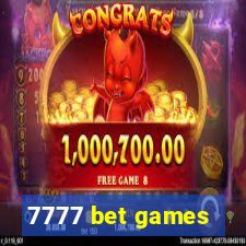 7777 bet games