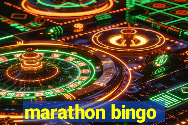 marathon bingo