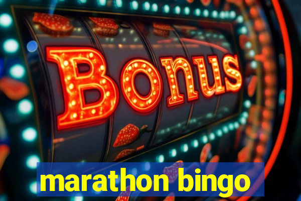 marathon bingo