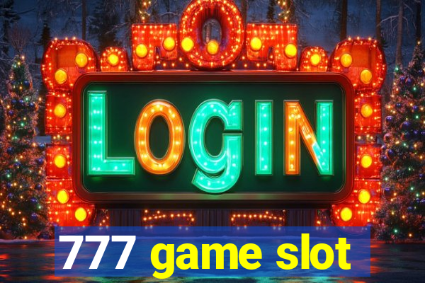 777 game slot