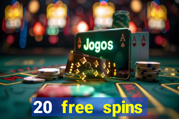 20 free spins cookie casino