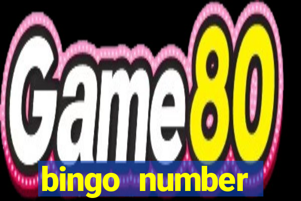 bingo number generator online