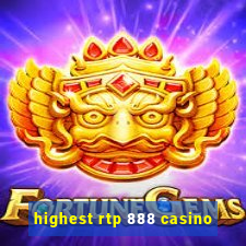 highest rtp 888 casino