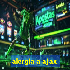 alergia a ajax