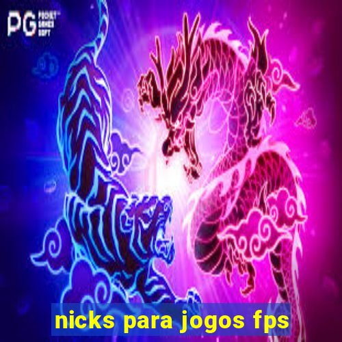 nicks para jogos fps