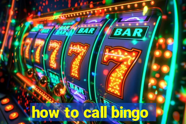 how to call bingo