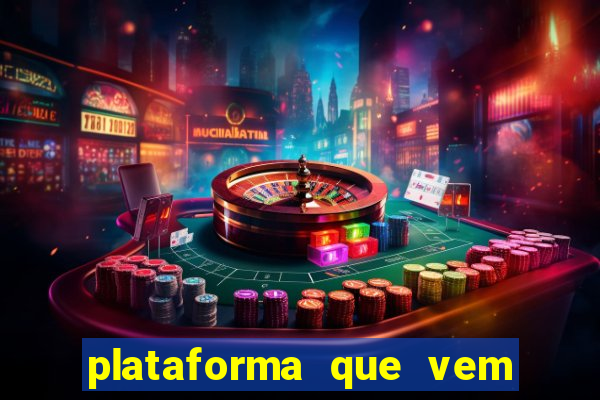 plataforma que vem com b?nus para jogar