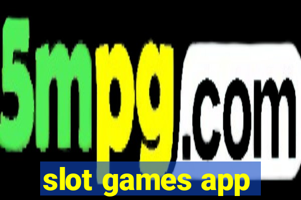 slot games app