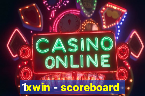 1xwin - scoreboard