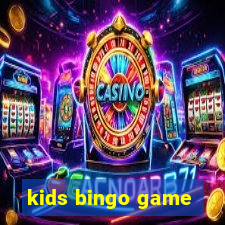 kids bingo game