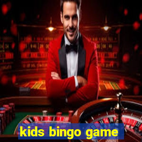 kids bingo game