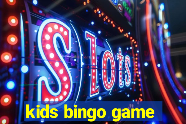 kids bingo game