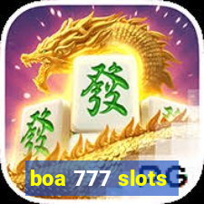 boa 777 slots