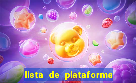 lista de plataforma de jogos