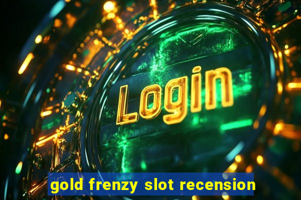 gold frenzy slot recension