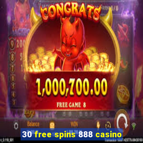 30 free spins 888 casino