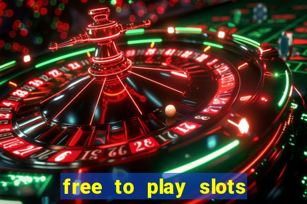 free to play slots no download