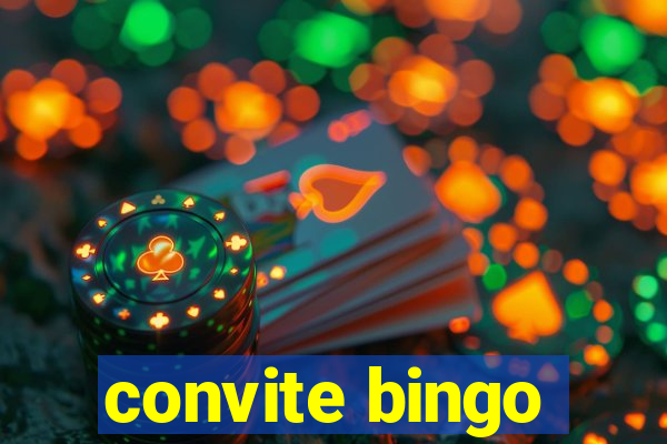 convite bingo