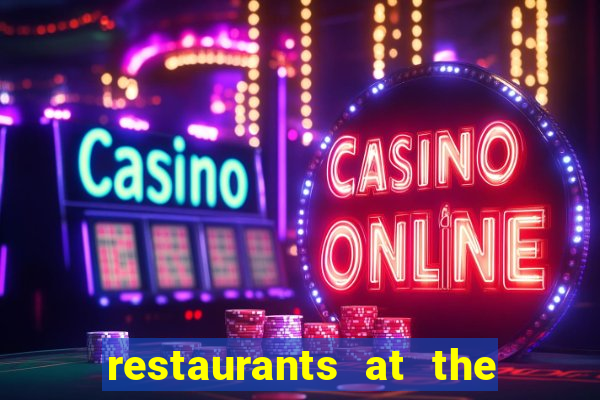 restaurants at the cosmopolitan casino