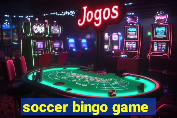 soccer bingo game