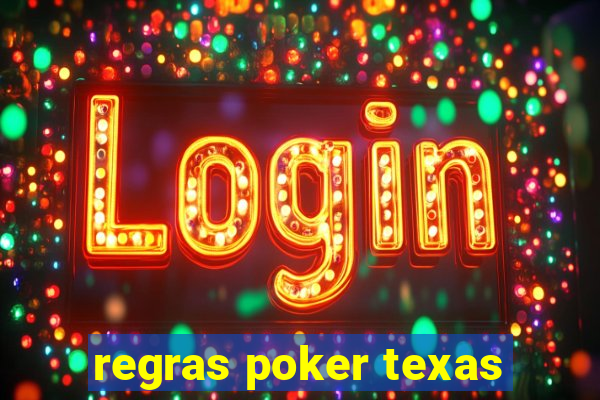 regras poker texas