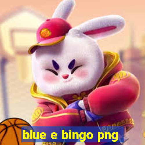 blue e bingo png