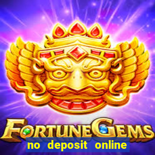 no deposit online casino bonus